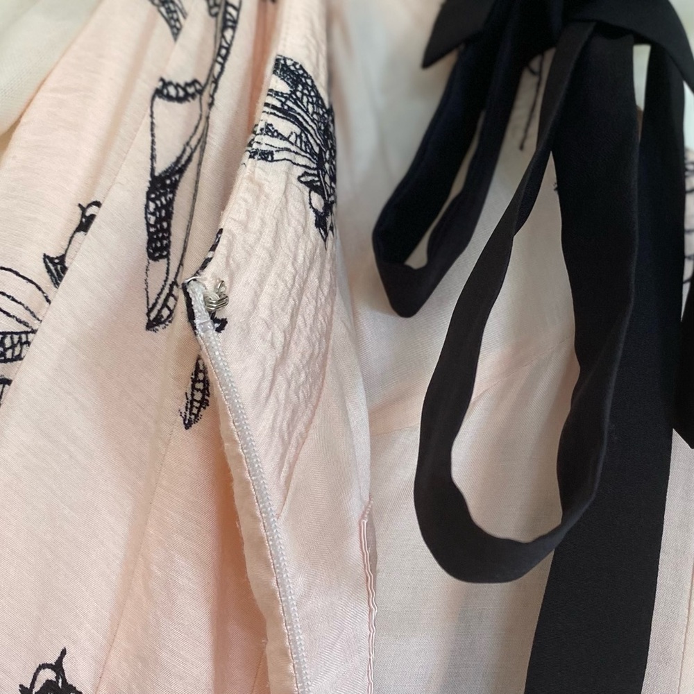 Anthropologie Dragonfly Maxi Dress size 6 - Picture 5 of 13